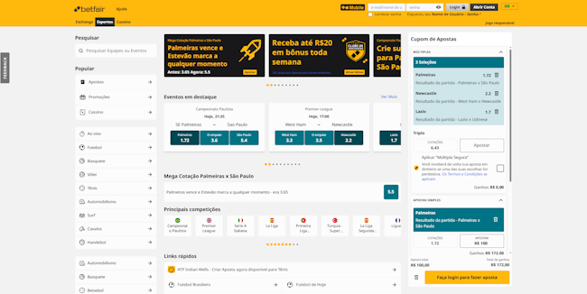 Betfair eleições